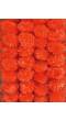 Amroha Crafts Orange Garland Mala - Pack of 5